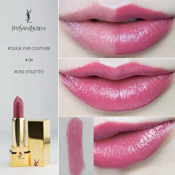 NIB New Yves Saint Laurent Lipstick Rouge Pur Couture Rose